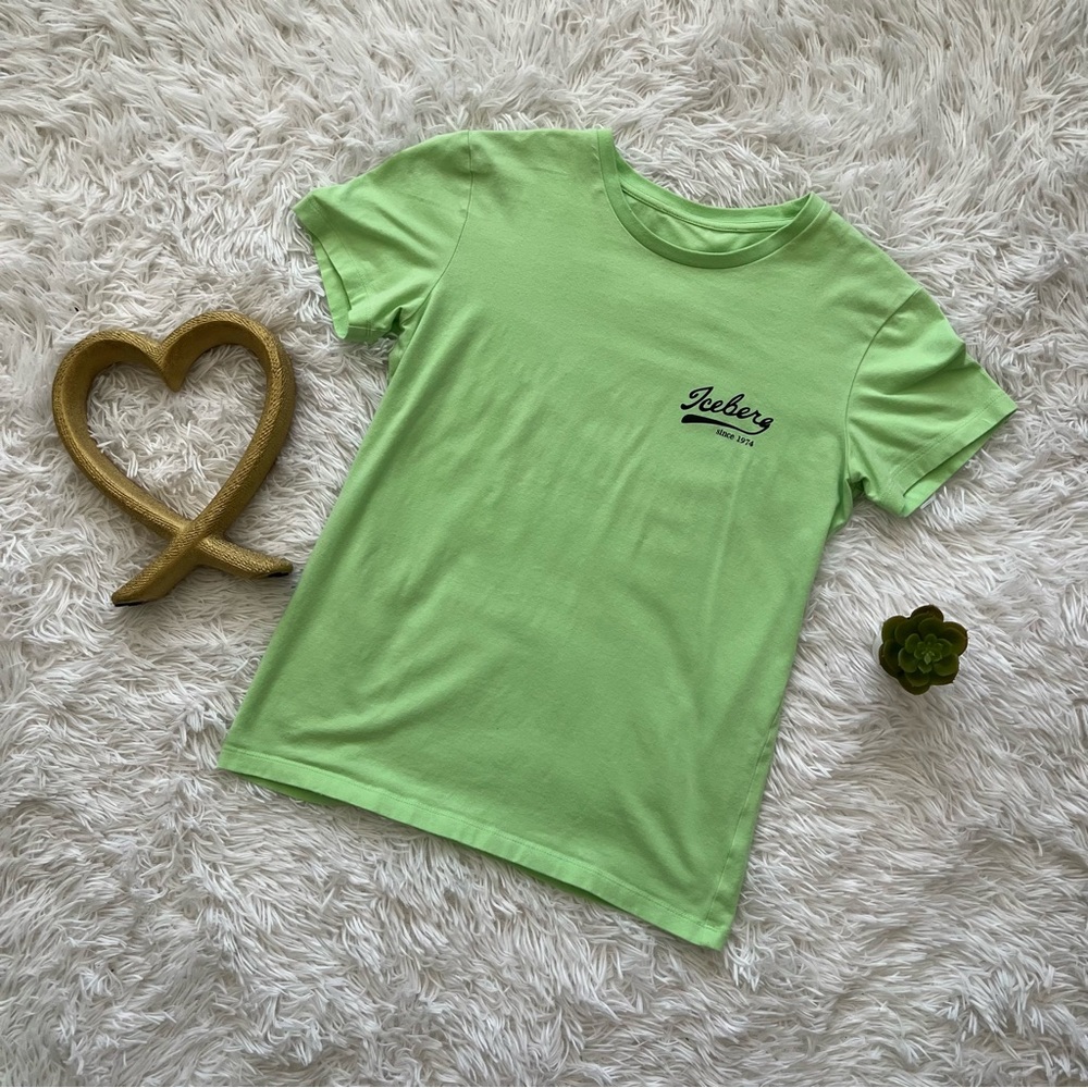 Iceberg Light Green Short Sleeve Tee